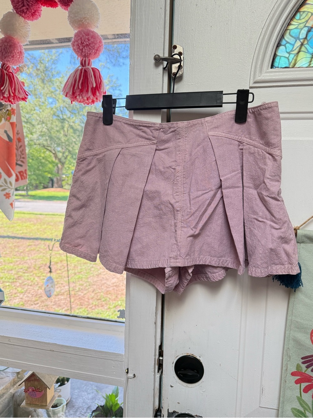 Free People Heartbreaker Skort Size Large in Lavender color!